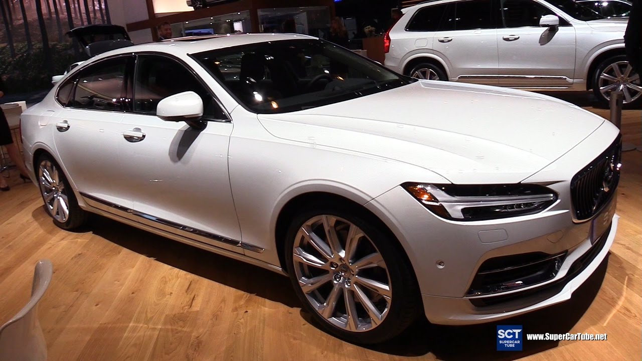 2018 Volvo S90 T8 Inscription - Exterior Interior Walkaround - Debut 2017 New York Auto Show