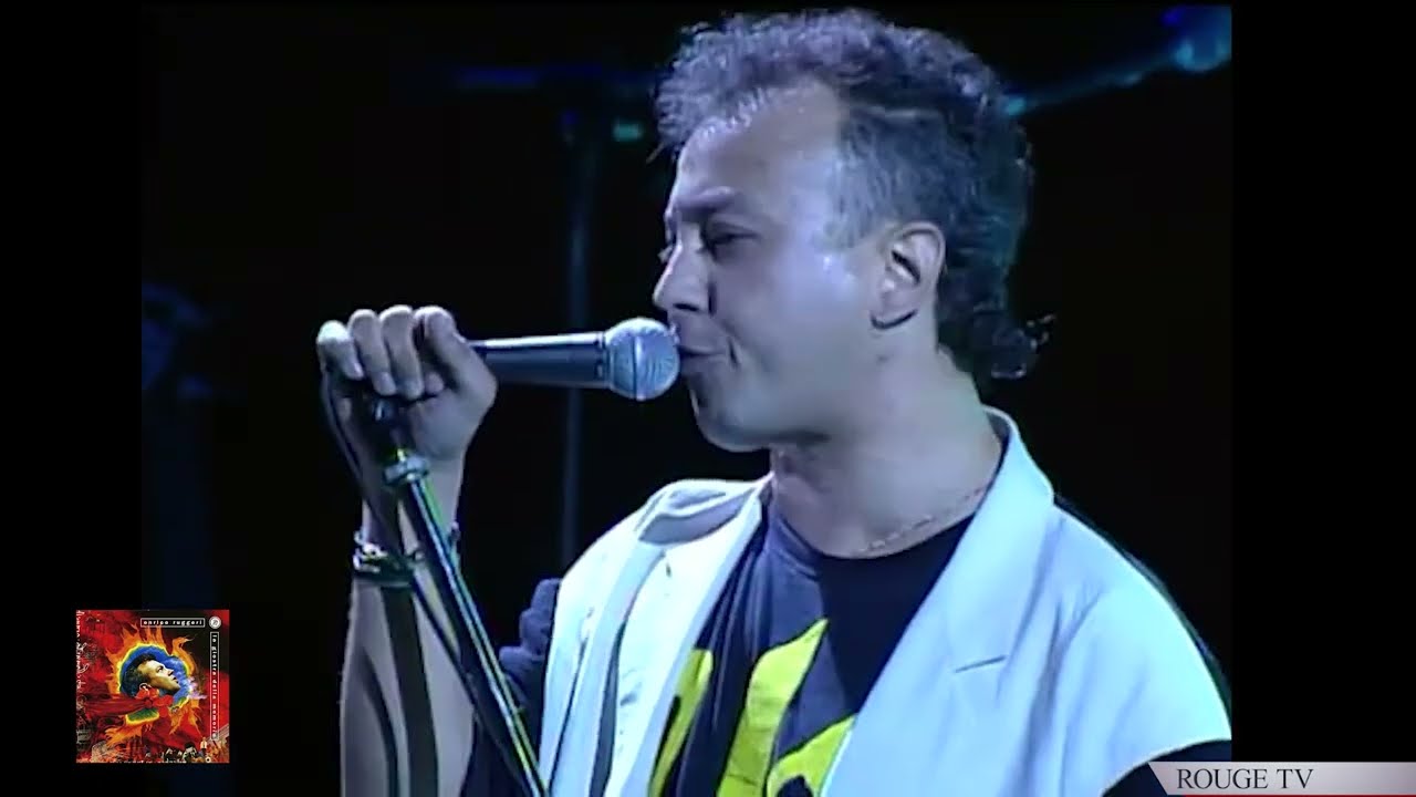 Enrico Ruggeri in concerto - Mistero - Villa Torlonia - 1993