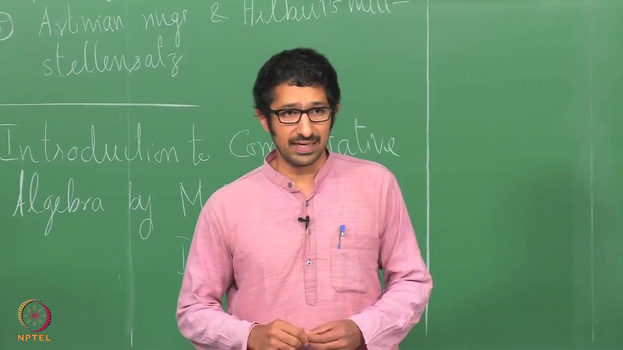 Lecture 1 - Review of Ring Theory