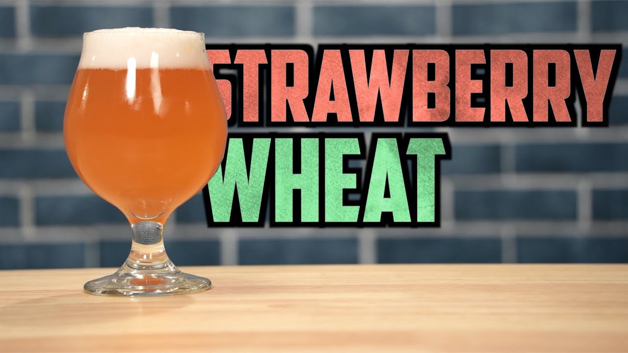 Strawberry Wheat - Brewing On The Farm