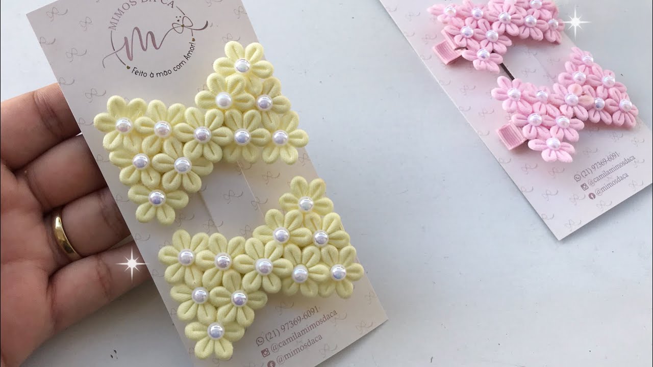 LAÇO FLOR🎀SIMPLES E FÁCIL
