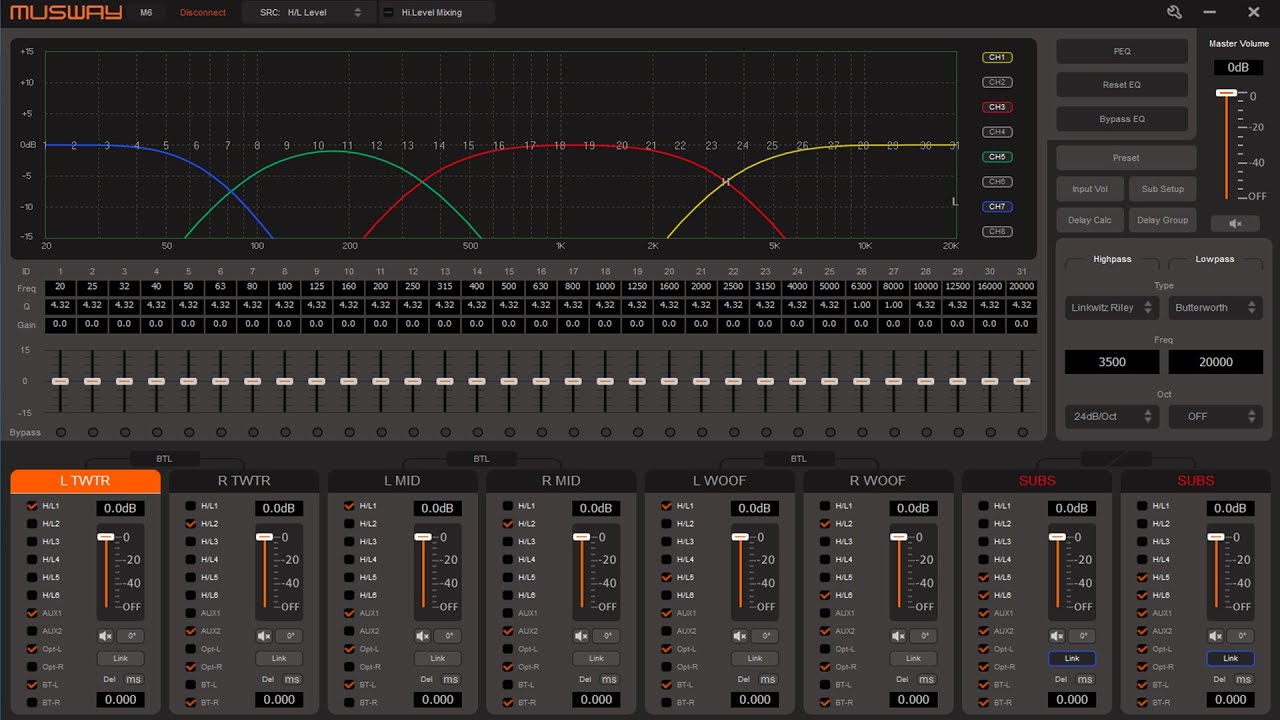 Musway DSP Tutorial Video
