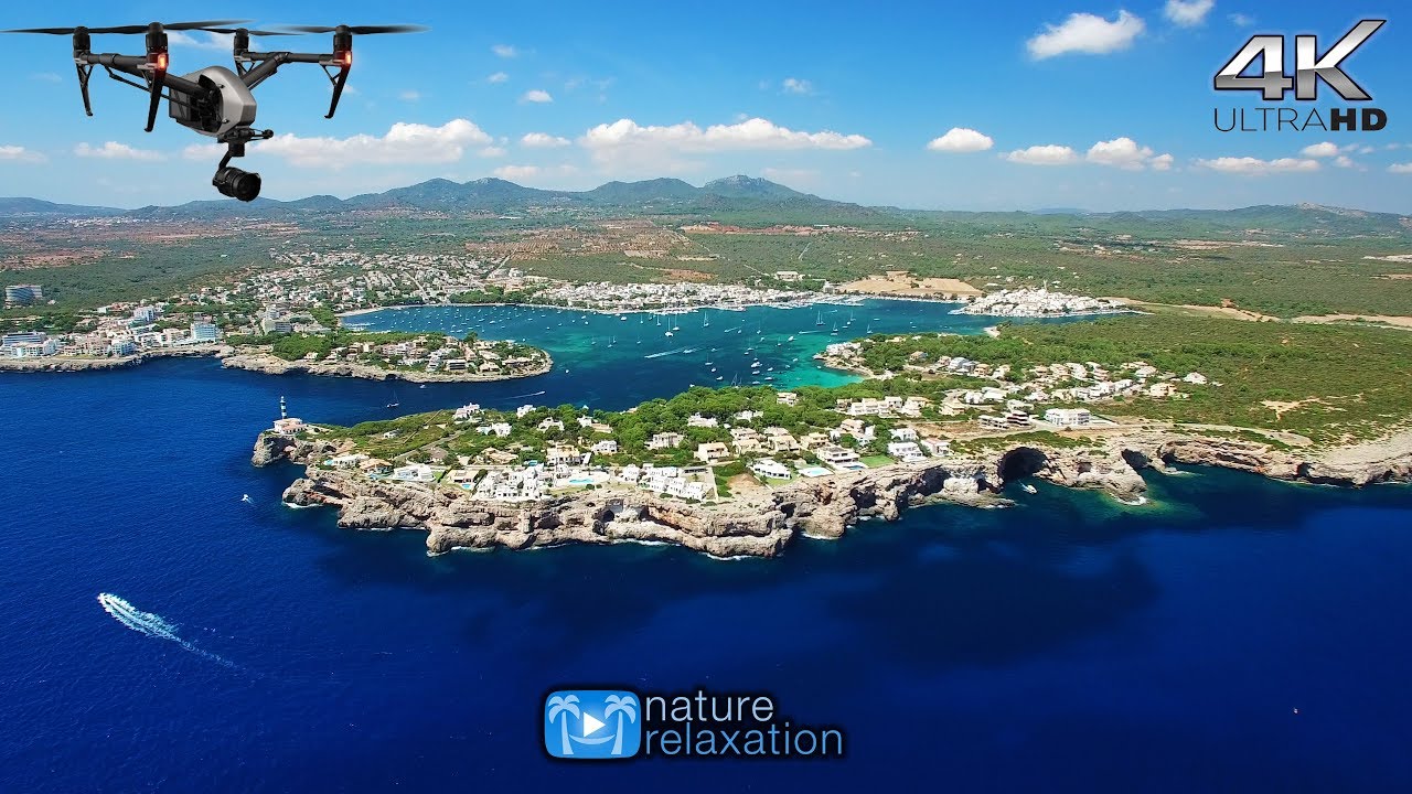 4K DRONE FILM: Mallorca & Canary Islands (+Spa Music) 1HOUR Nature Relaxation™ Aerial Ambient Film