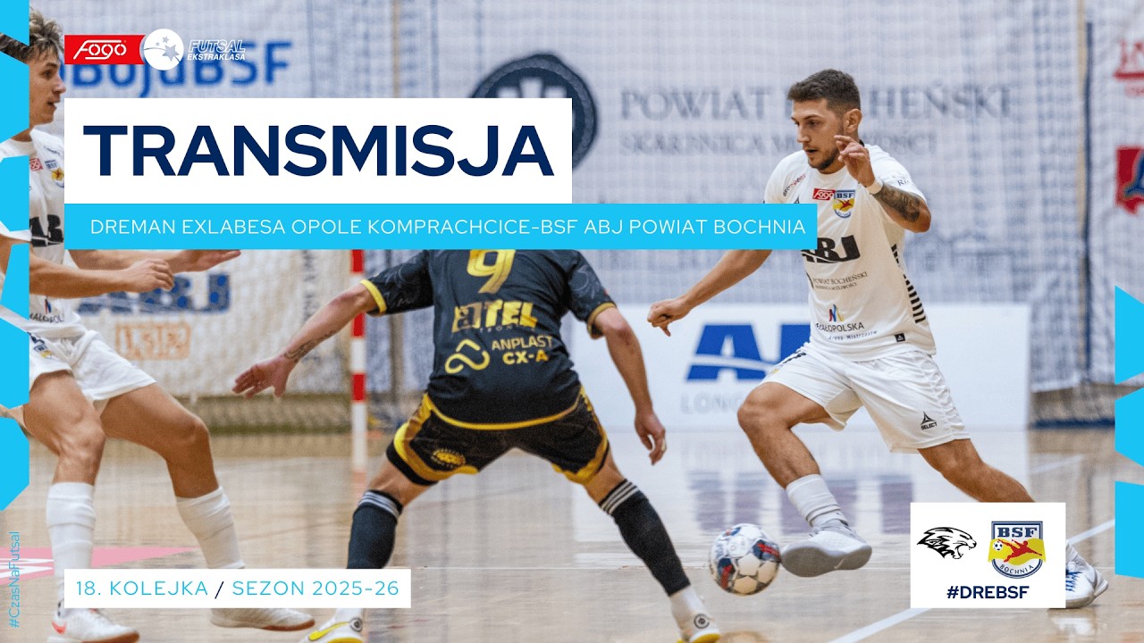 DREMAN EXLABESA OPOLE KOMPRACHCICE-BSF ABJ POWIAT BOCHNIA| NA ŻYWO | 18. KOLEJKA 2025/26