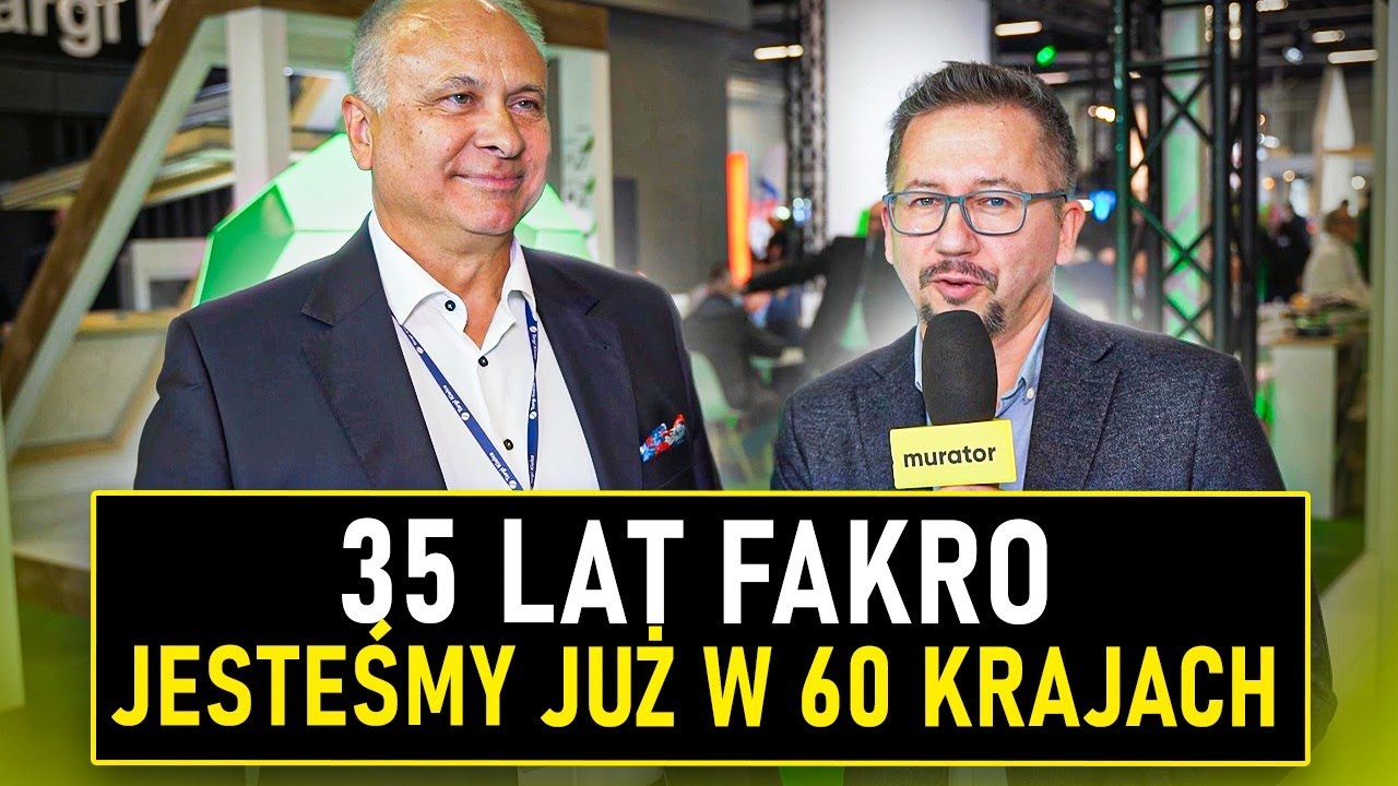 Rozmowa Muratora: Janusz Komurkiewicz o 35-leciu FAKRO na targach Dach Forum