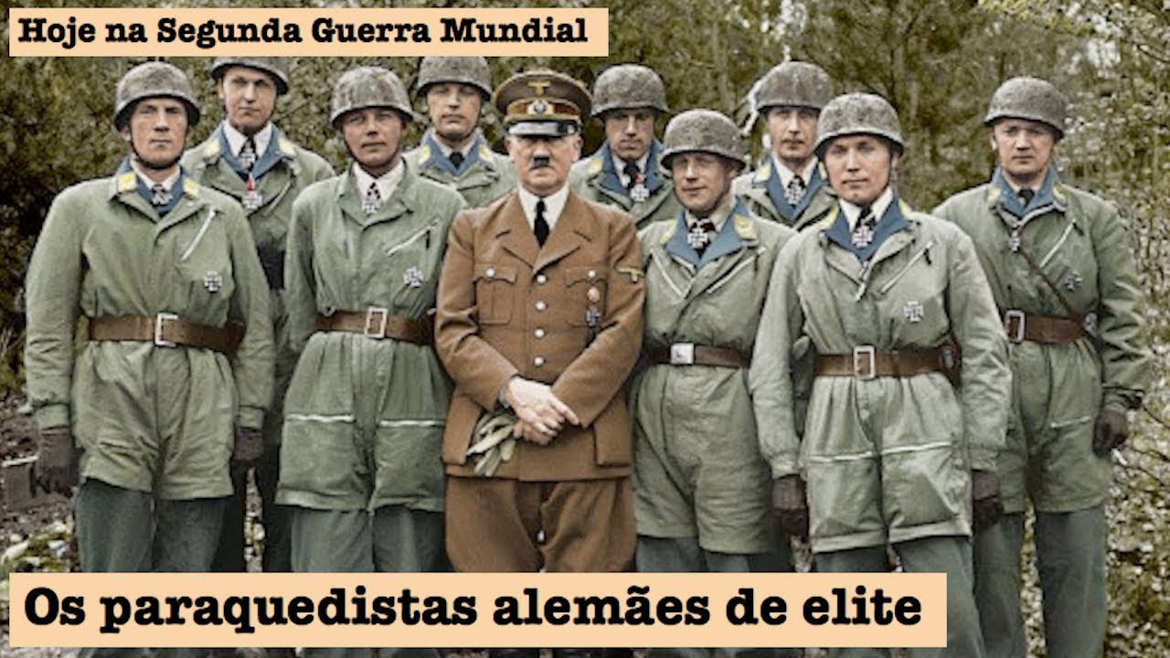 Fallschirmjäger, os paraquedistas alemães de elite