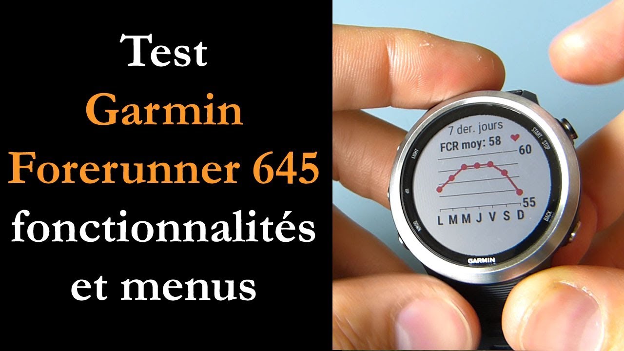 Test Forerunner 645