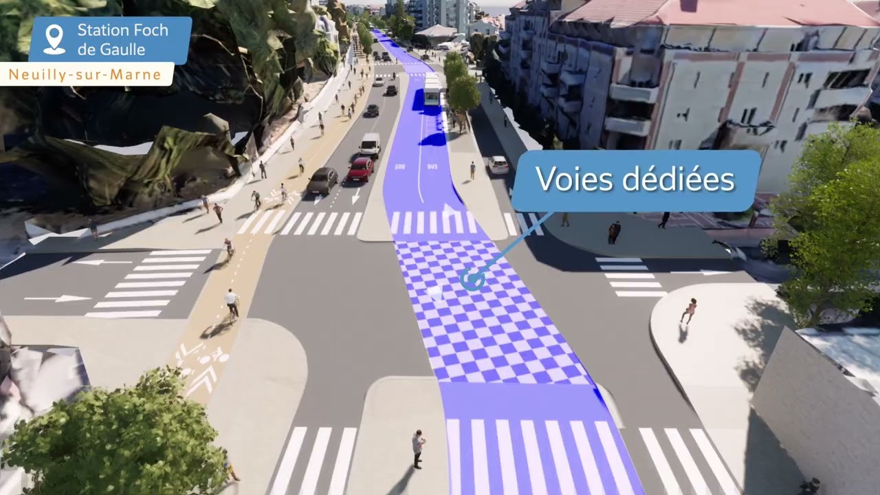 Bus Bords de Marne : découvrez les aménagements du projet !
