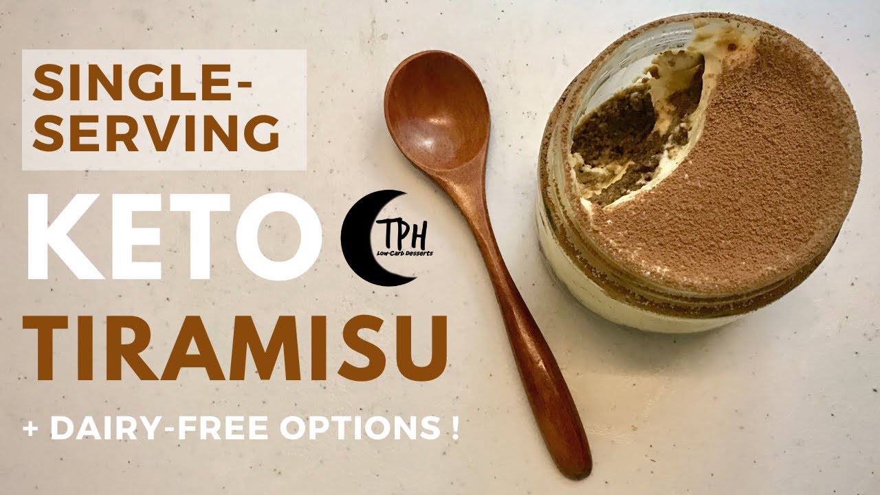 Keto Mini Tiramisu for One | Low-Carb Single-Serve Tiramisu Recipe