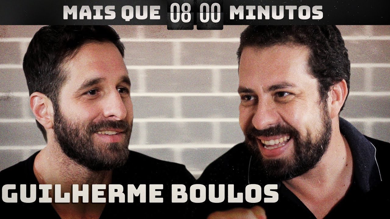 Guilherme Boulos INVADE estúdio de Rafinha Bastos | Mais que 8 Minutos