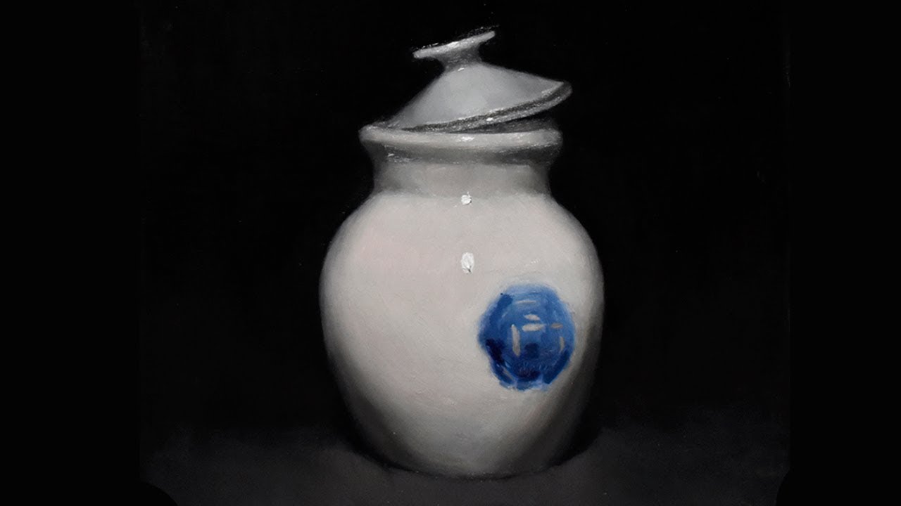 PINTAR AL ÓLEO || 1 objeto alla prima || SPEED PAINTING