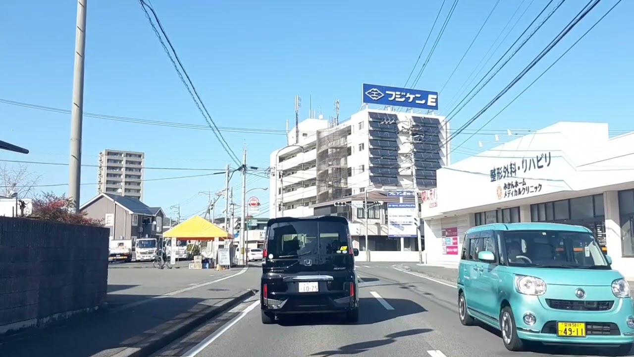 愛媛県松山総合公園~衣山町~三津浜~高浜観光港までドライブ✌️