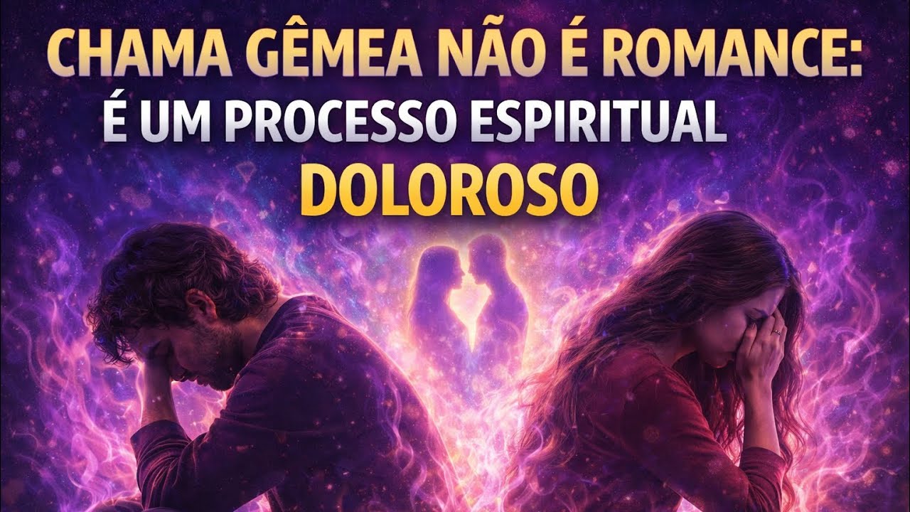 Chama Gêmea Não É Romance: É Um Processo Espiritual Doloroso