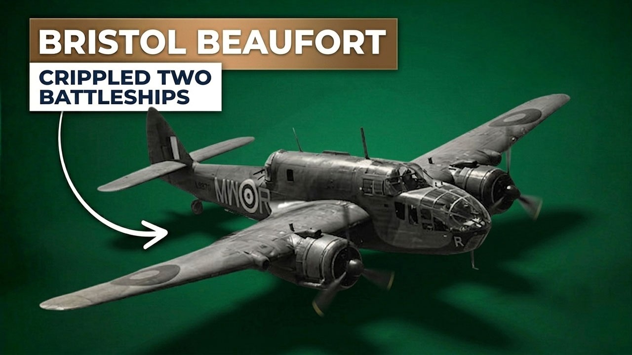Bristol Beaufort: забытый торпедоносец, выведший из строя два линкора, о котором никто не помнит