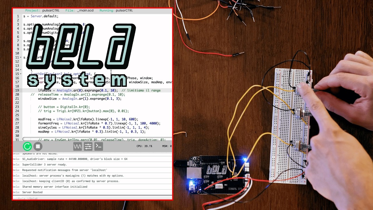 Costruisco un Synth con Bela: dal codice ai potenziometri (SuperCollider) - DIY Musicale