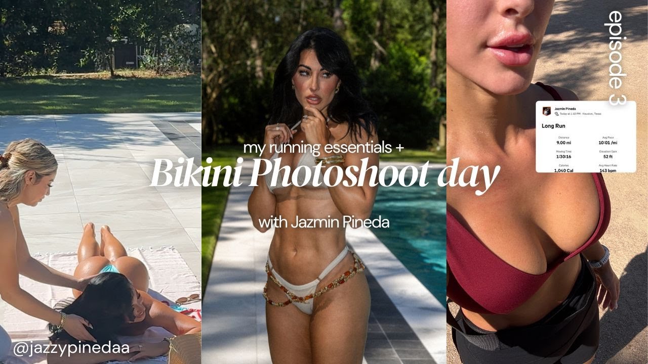 Running Essentials + Bikini Photoshoot Day