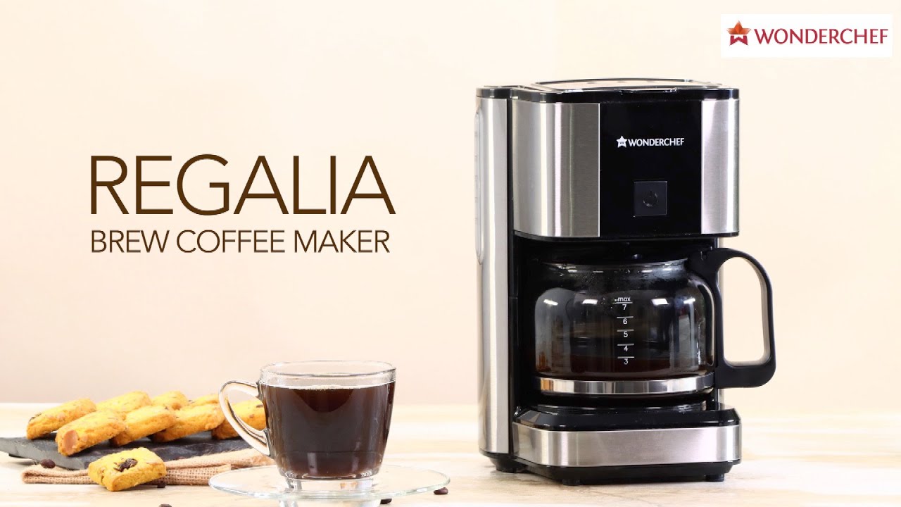 How to use regalia brew coffee maker | Wonderchef