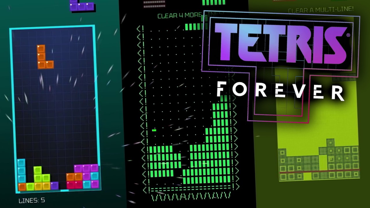 TETRIS FOREVER Trailer Analysis - brand new game?