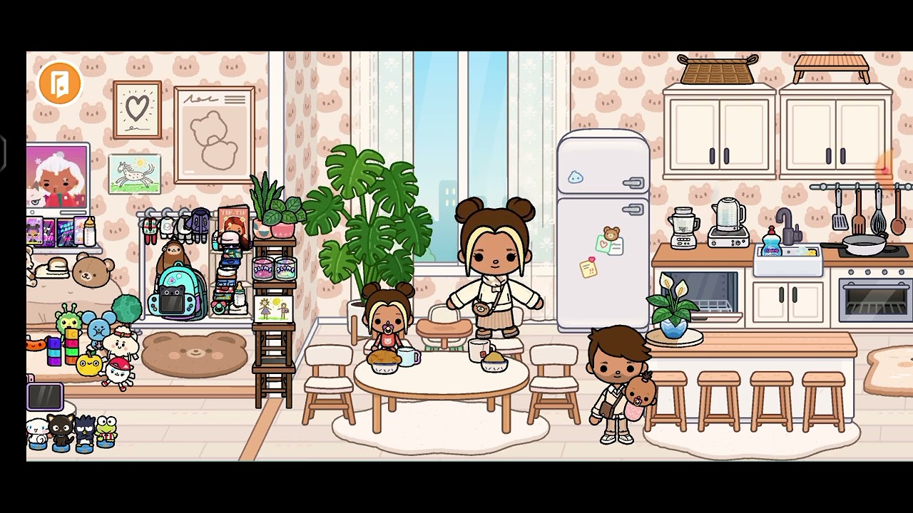 TOCA LIFE WORLD - moj muž čuva decu *smanjio mi odeću u veš mašini*