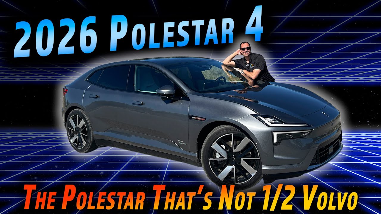 Первый заезд Polestar 4 2026 года | Окно (или его отсутствие) в будущее?