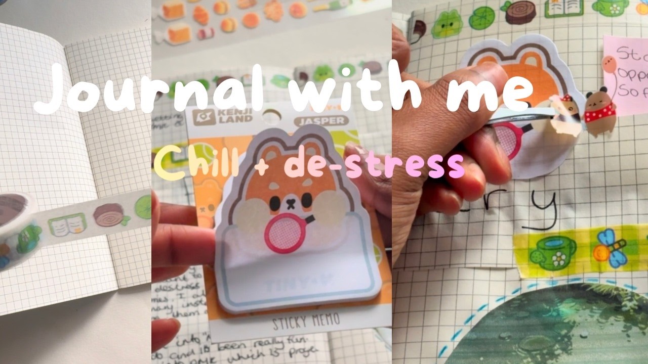 Journal with me ☁️ Lofi , relaxing music