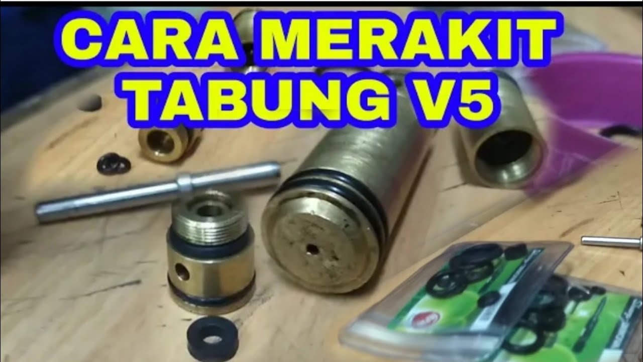CARA PASANG TABUNG V5 DI SHARP TIGER