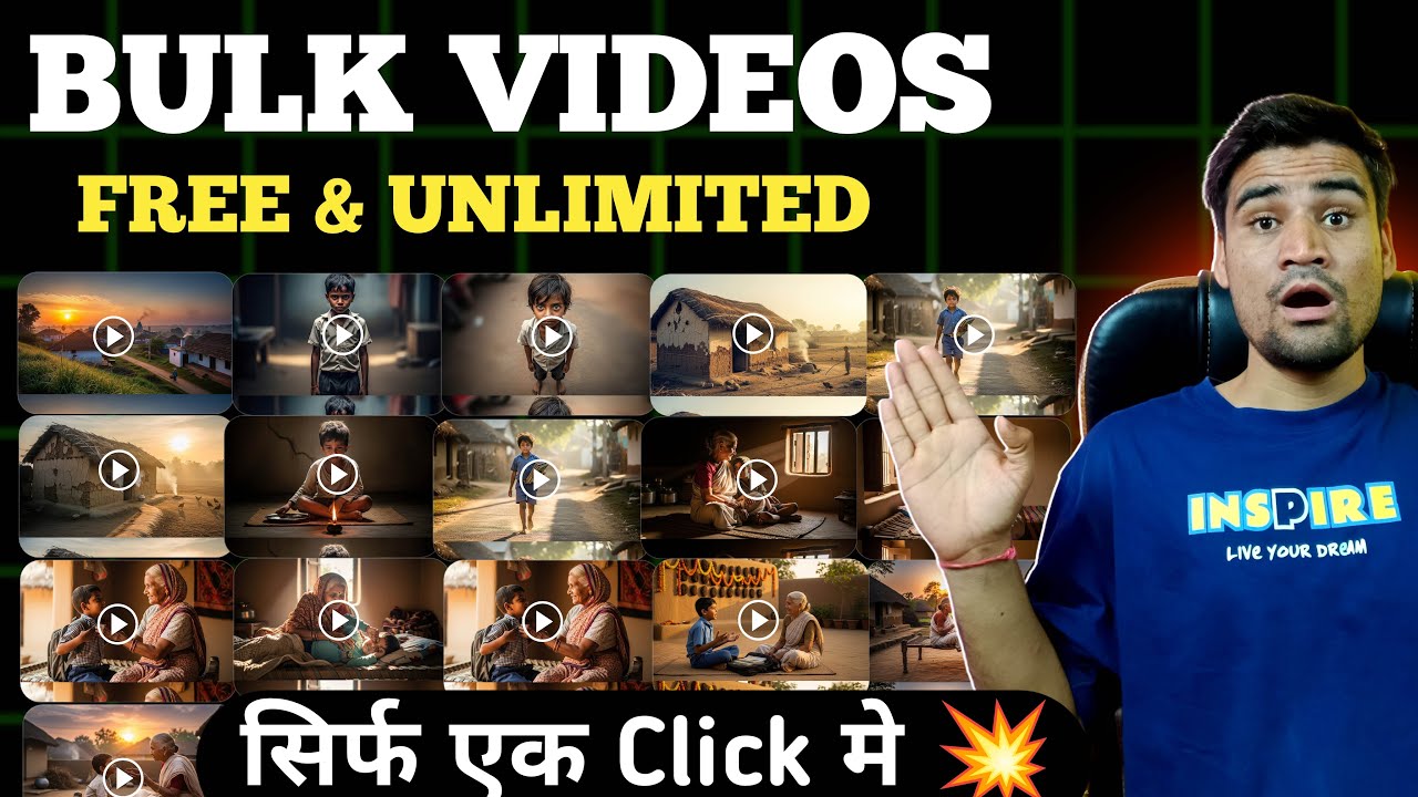 How I Created Unlimited AI Videos in Bulk (One Click) | FREE Text-to-Video Automation 2026