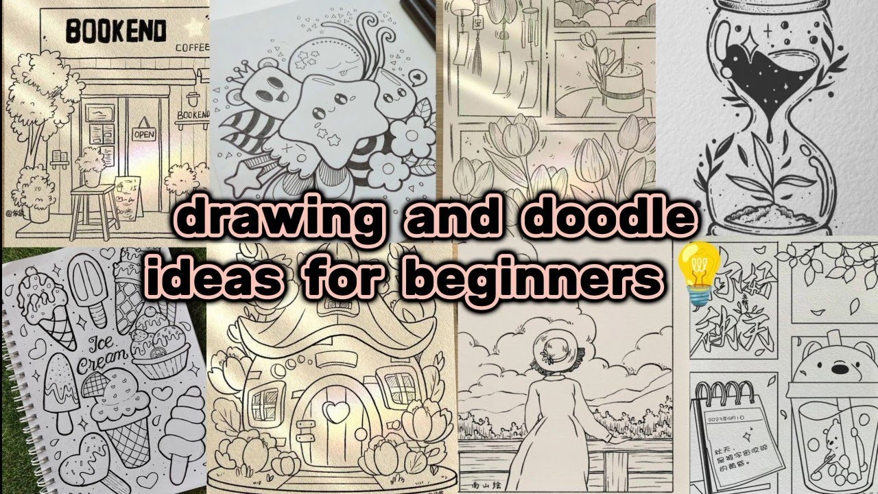 drawing ideas | cute drawings | part-3 | Aesthetic drawing ideas 💡| doodles |