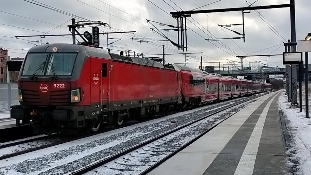 Eurocity tog på København syd