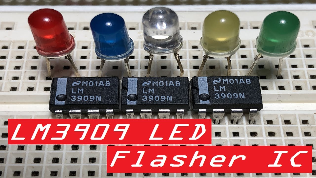 LM3909 LED Flasher IC