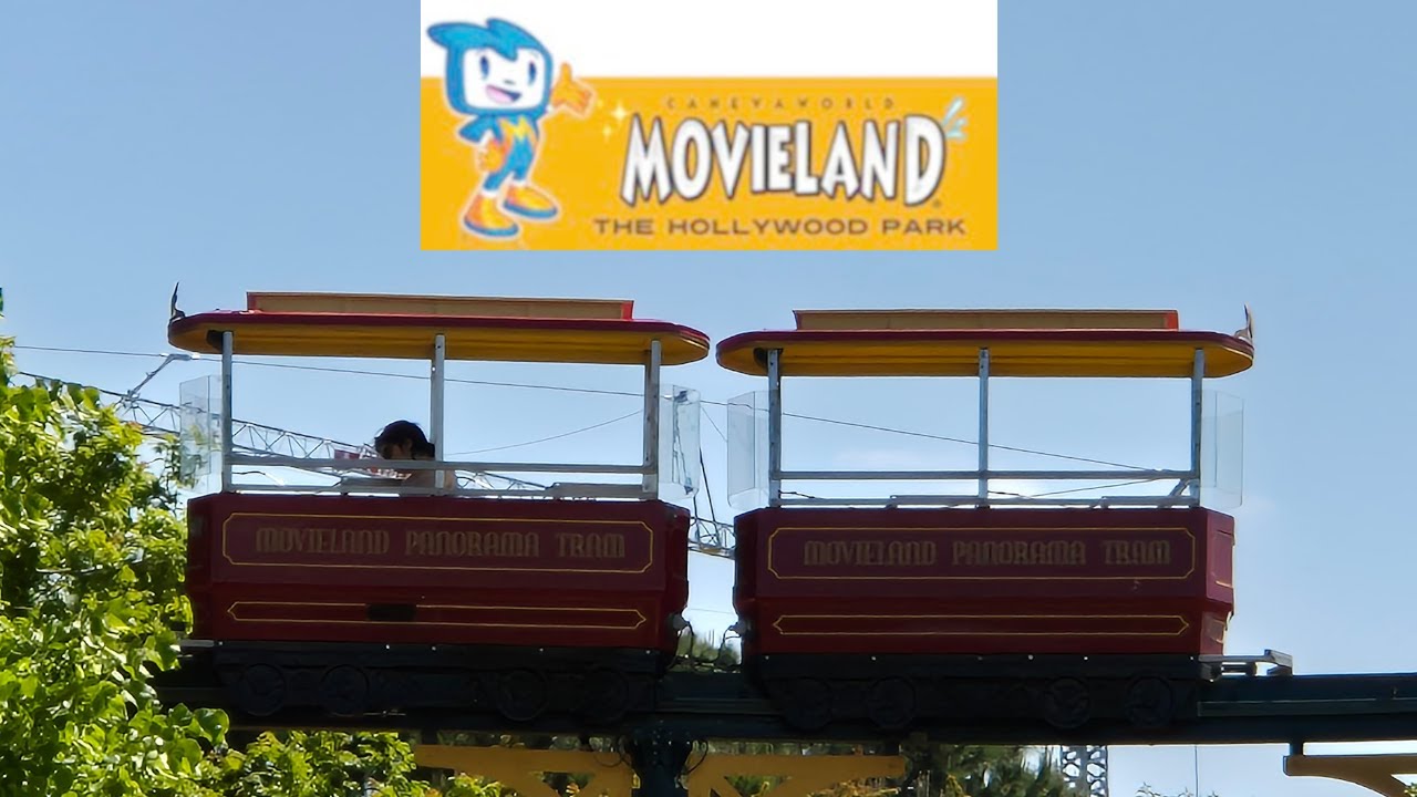 Movieland Park -  Monorail 360° Scenic Tour Ride POV