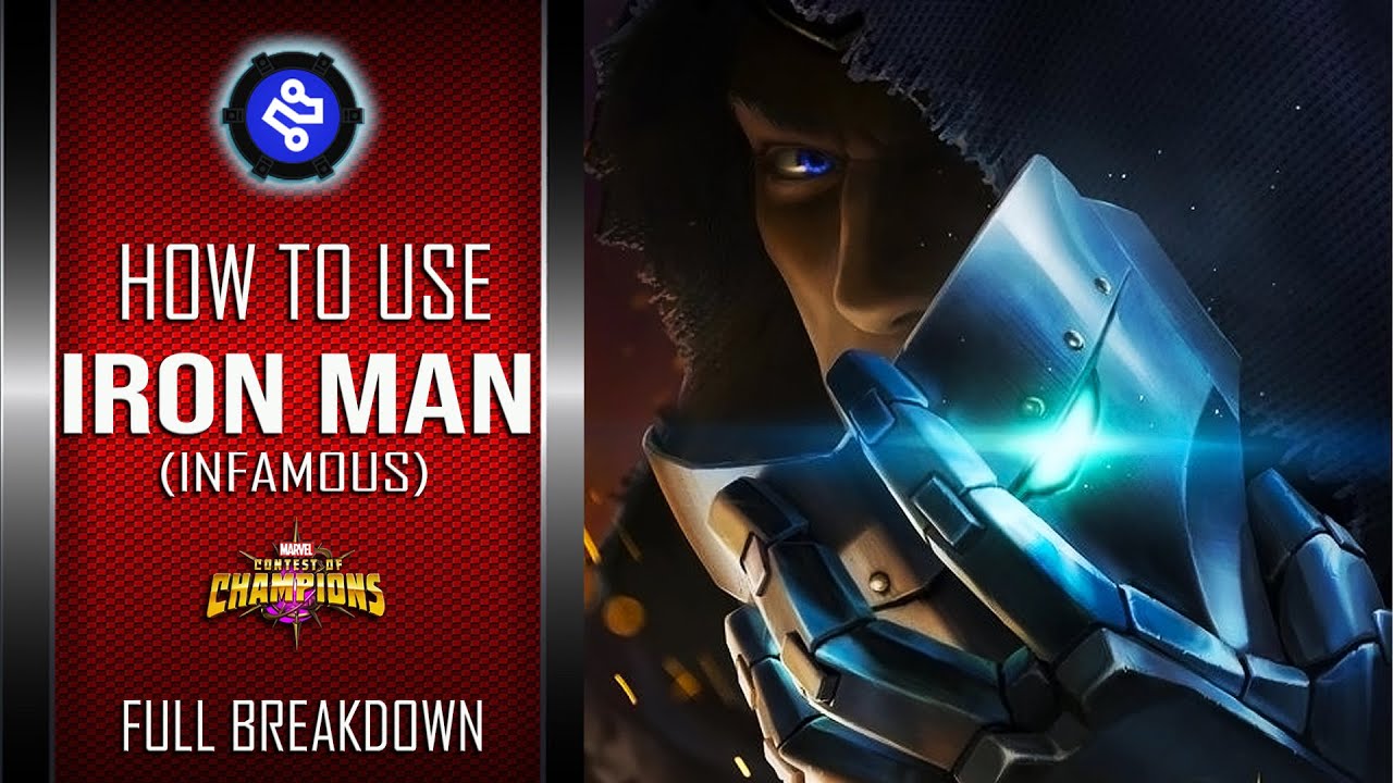 How To Use INFAMOUS IRON MAN Easily | GOD TIER | FULL BREAKDWON | Marvel Contest Of Champions