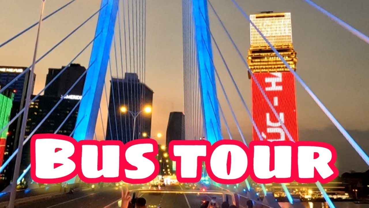 Open air bus tour. Saigon, Vietnam 