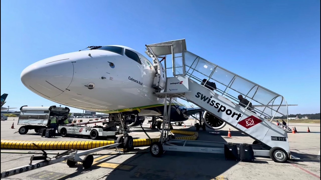 Azul | São Paulo x Rio no Embraer E195-E2