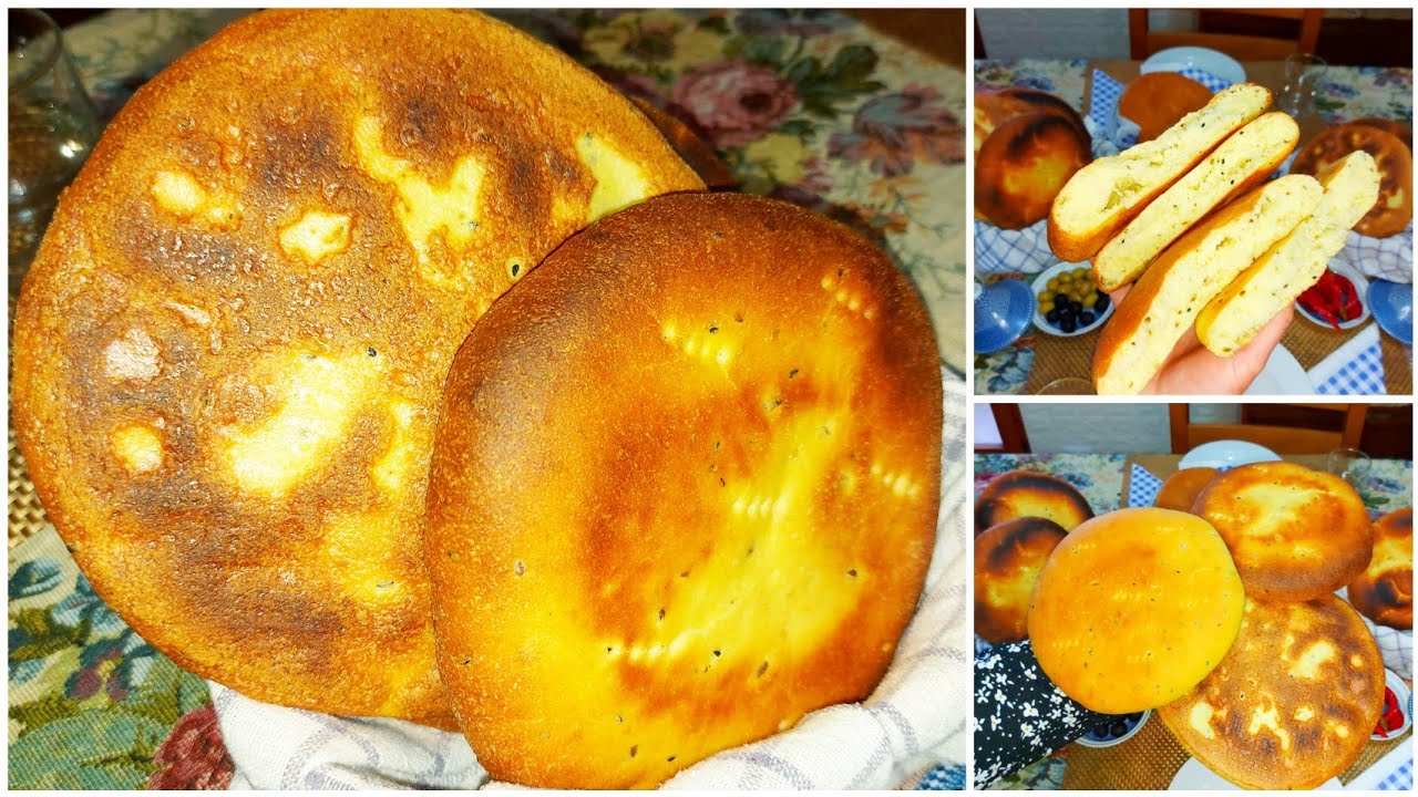 خبز طابونة تونسي الوصفة التقليدية سميد ماء وخميرة وشويا زيت تحضرو ابن خبز عالحطب والا في الفور pain