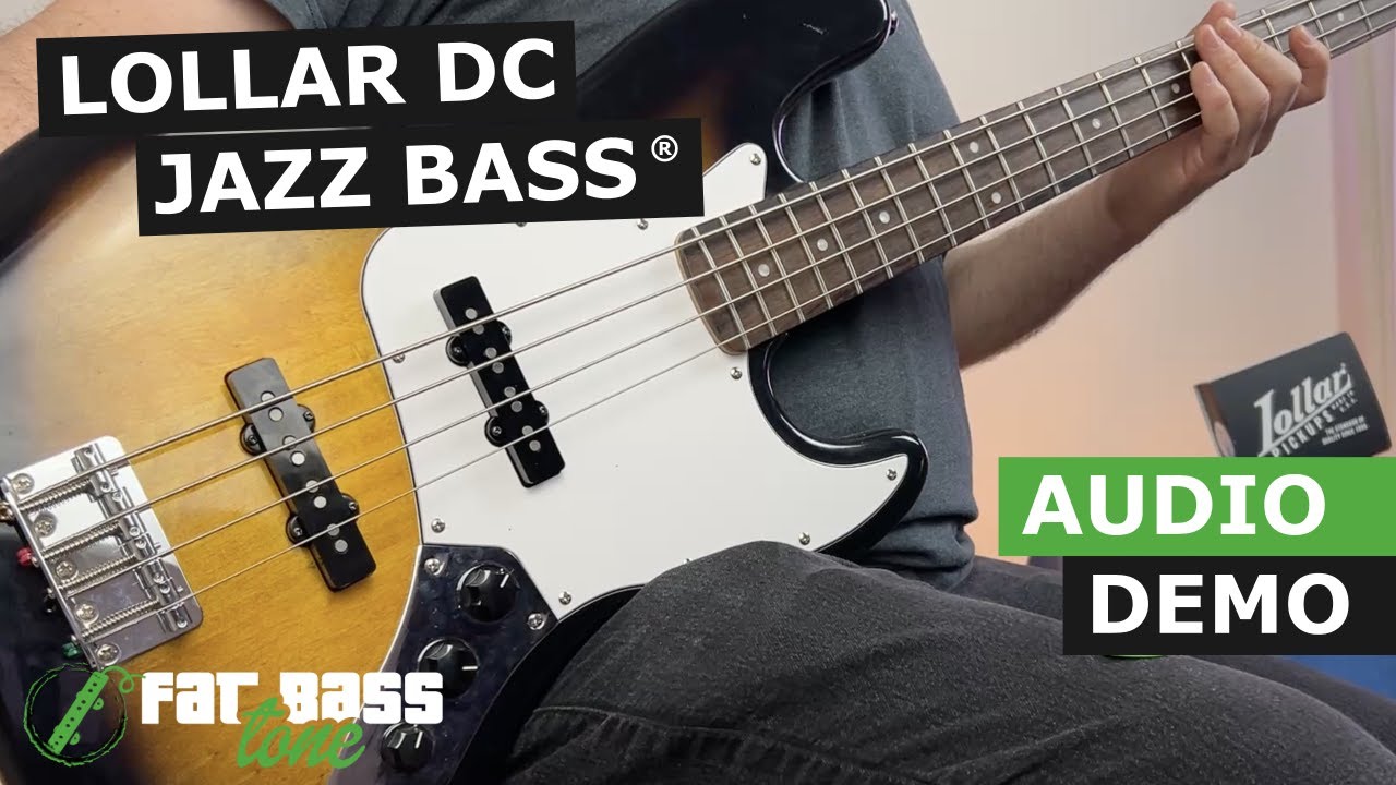 Lollar DC Jazz Bass® Pickup Set Demo