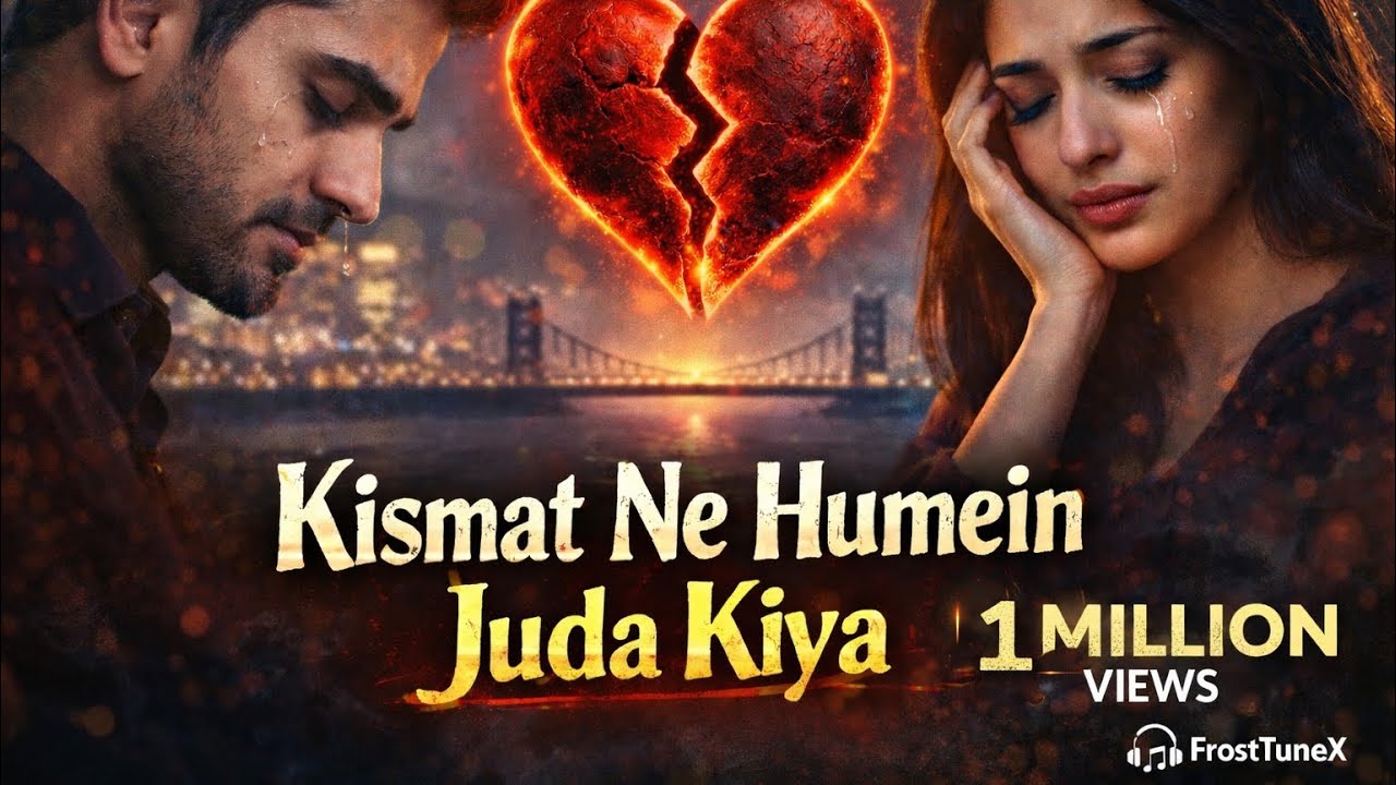 Kismat Ne Humein Juda Kiya 💔 | Heart Touching Sad Duet Song | FrostTuneX