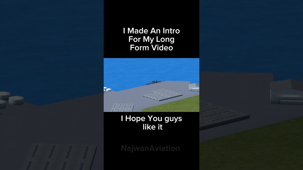 intro for long form video #shorts #aviation