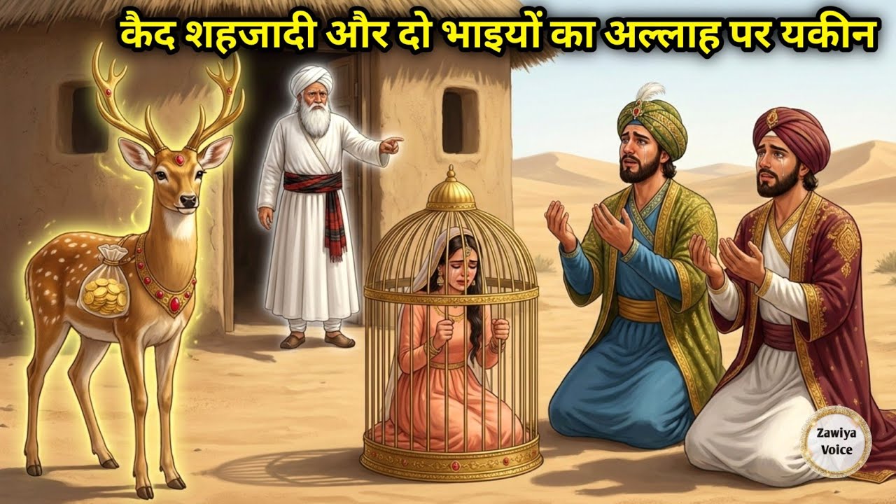 Qaid Shehzadi Aur Do Bhaiyon Ka Allah Per Yakin |Sabak Amoz Wakia#islamicmoralstory#emotional story