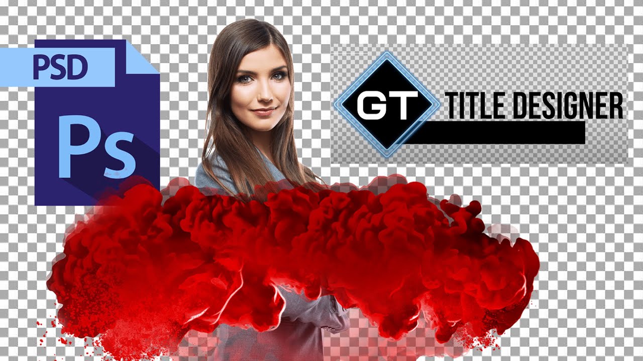 Importar PSD Photoshop para o GT Title Designer vMix