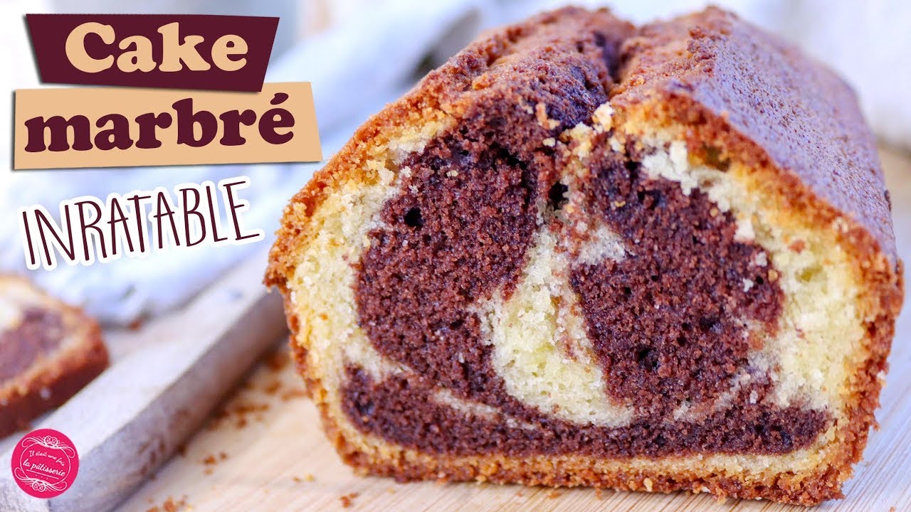 👱‍♂ CAKE MARBRÉ AU CHOCOLAT 👱‍♂