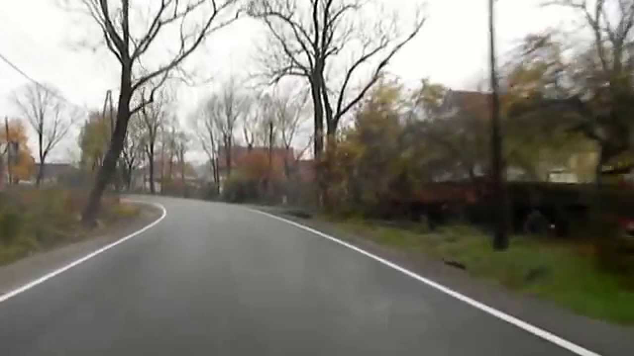 Przejazd drogą z Roztocznika do Dobrocina