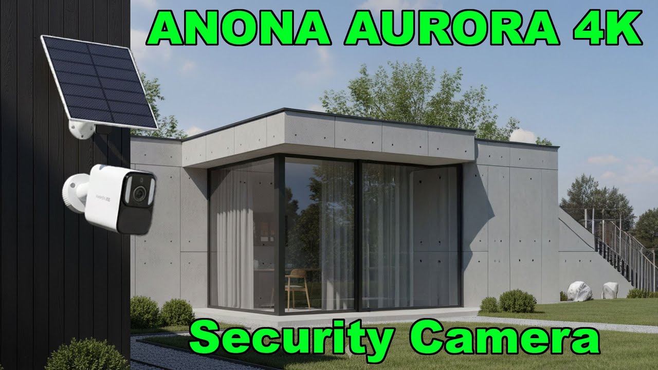 TEST - Anona Aurora 4K - Security Camera 