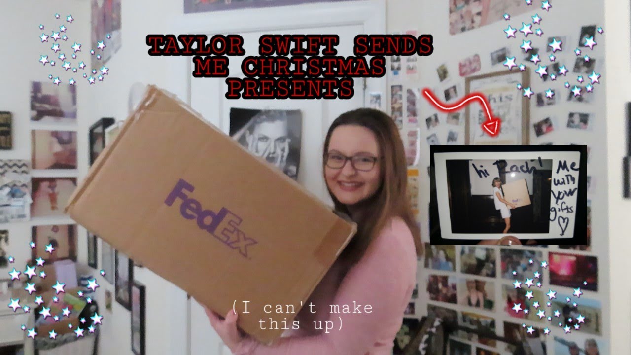 TAYLOR SWIFT SENT ME CHRISTMAS PRESENTS!