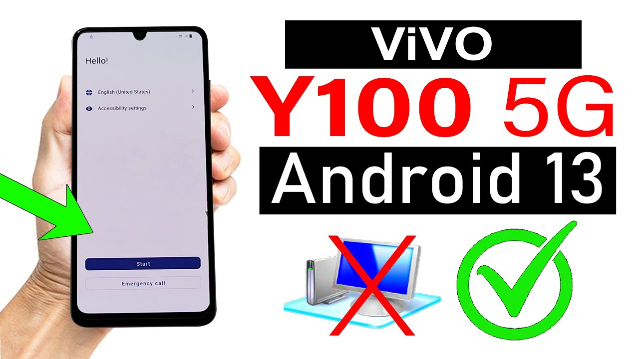 Vivo Y100 FRP BYPASS ANDROID 13 (Without Computer) 100% Easy Tricks💥💥