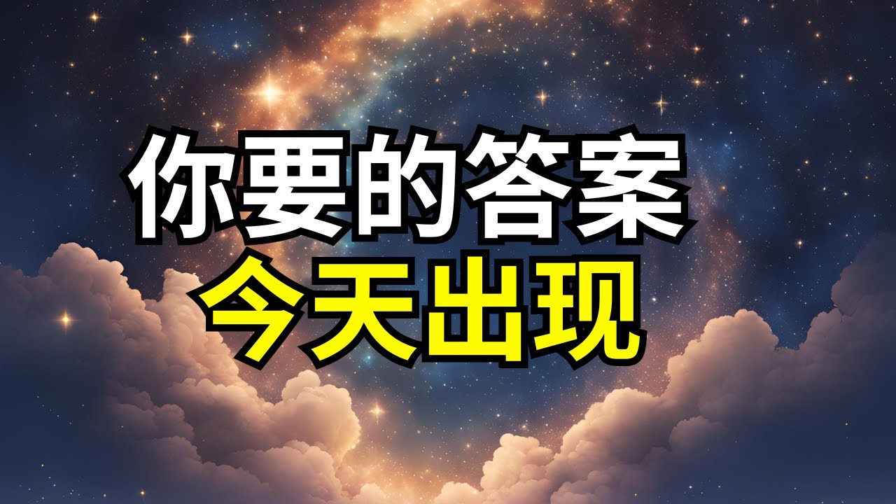 【神的预备】说出这段祷告，你要的答案今天会出现