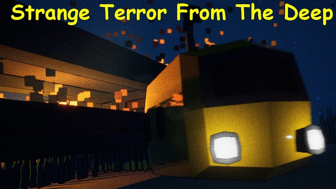 New monster & New Ending (9/9) Strange Terror From The Deep Gameplay Playthrough (Horror game)