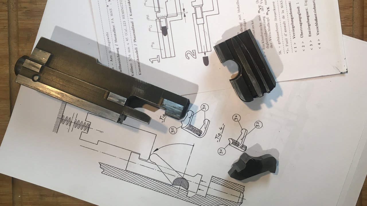 Lever Delayed Blowback, A French Connection? FAMAS, AA52