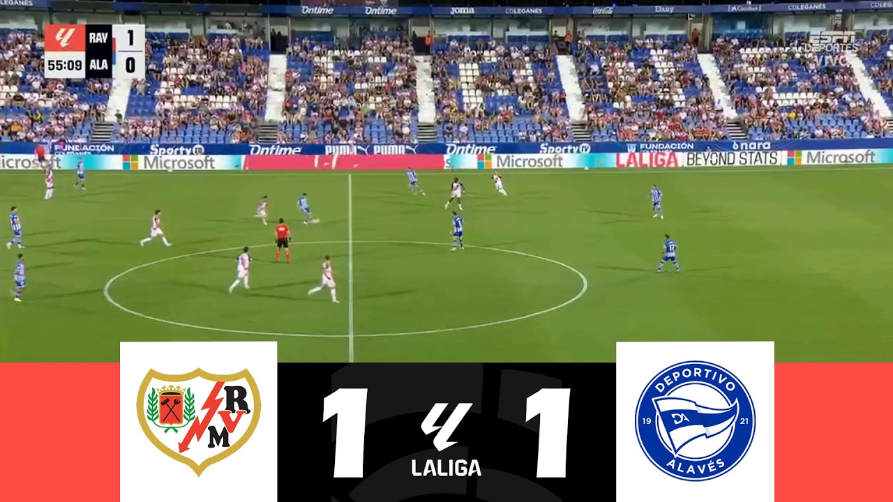 Rayo Vallecano vs. Deportivo Alav&eacute;s [1-1] | LaLiga 2026/27 | Match Highlights!