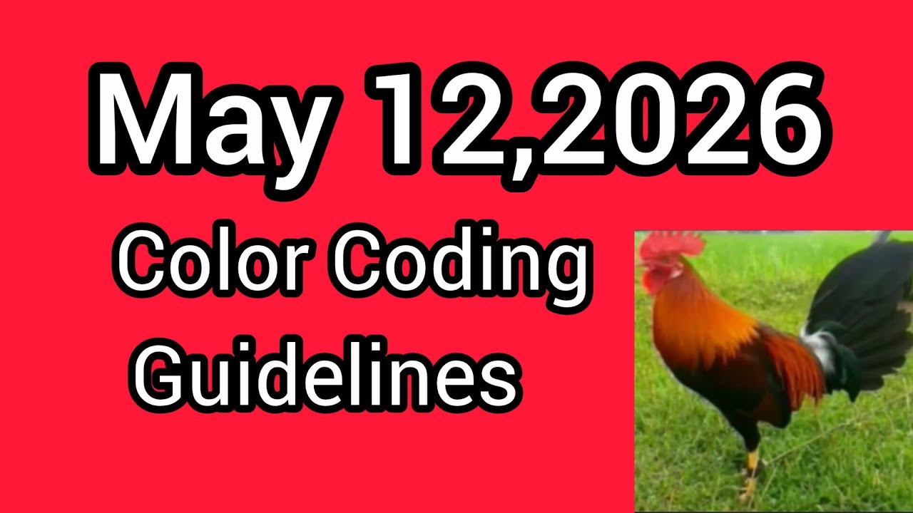 May 12,2026 Color Coding Guidelines 